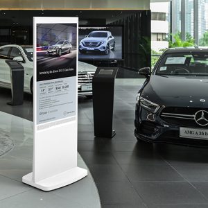 Free Standing Digital Poster Pic 1 E-Screen Freestanding Digital Kiosk Posters Available In 50&Quot; 55&Quot;