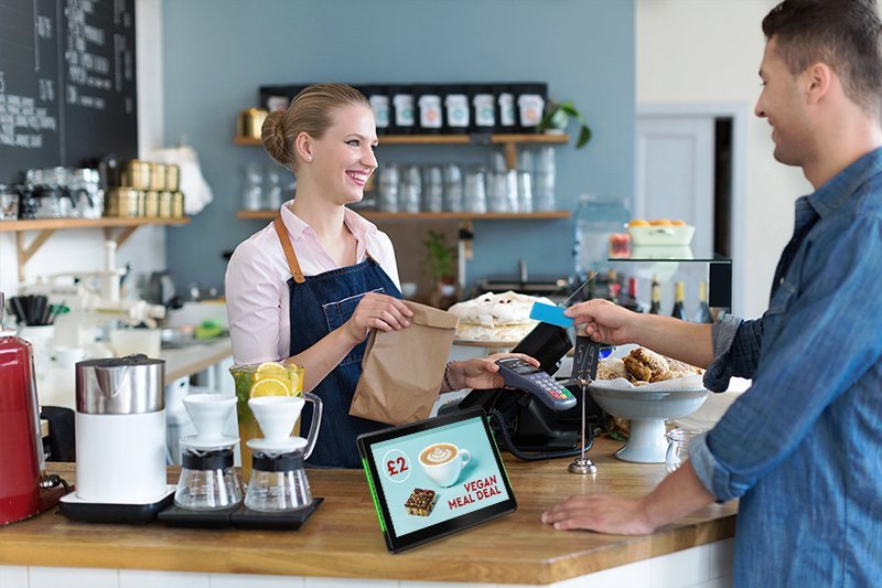 E-Screen Android Digital Displays - 10&Quot;-15&Quot; 7 10 Inch Pos Android Advertising Display Application Image 1