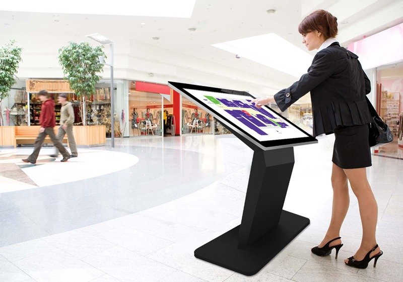 Android Pcap Touch Screen Kiosks (43&Quot;- 55&Quot;) 23 Pcap Touch Screen Kiosk Application Image 1