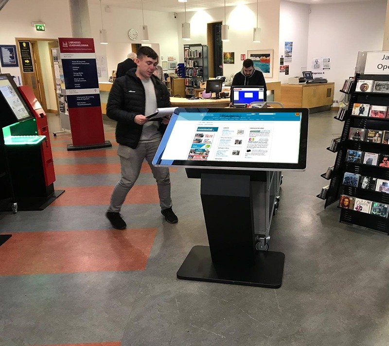 Android Pcap Touch Screen Kiosks (43&Quot;- 55&Quot;) 20 Pcap Touch Screen Kiosk Application Image 13