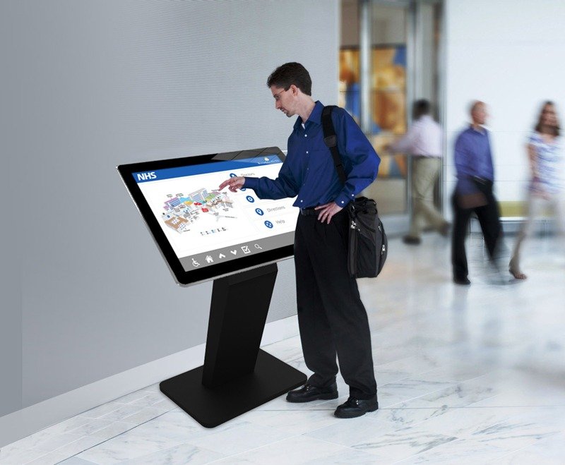 Android Pcap Touch Screen Kiosks (43&Quot;- 55&Quot;) 22 Pcap Touch Screen Kiosk Application Image 2