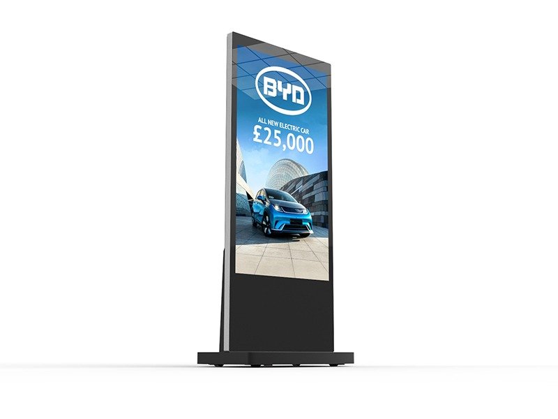 65” 4K Android Freestanding Digital Kiosk Poster 5 L65Uhd3 White Background Image 4 002
