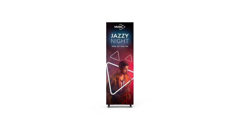 Indoor Dv-Led Freestanding Totem Displays 3 1 Totem Dv Led Freestanding White Background Image 2