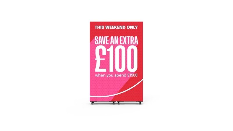 Indoor Dv-Led Freestanding Totem Displays 5 2 Totem Dv Led Freestanding White Background Image 2