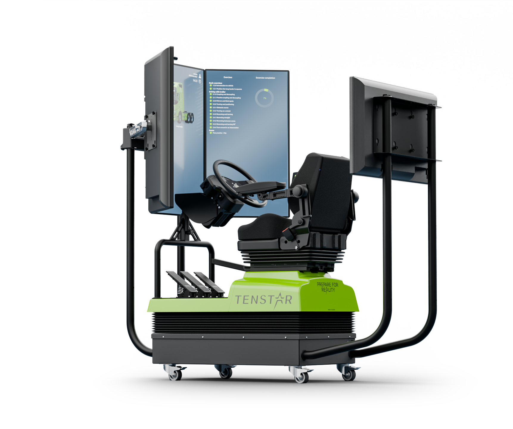 screen deployed on simulator