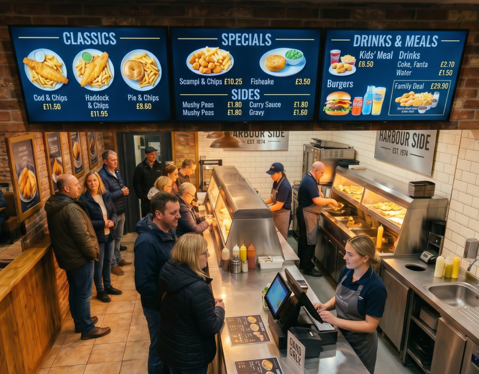 Takeaway Menu Board Case Study 5 Win Up To £ ()