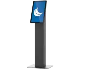 Space Pole Kiosk Stand Floor/Wall/Counter Mounted 6 Spk Mini Kiosk Range Floorstanding Noprinter